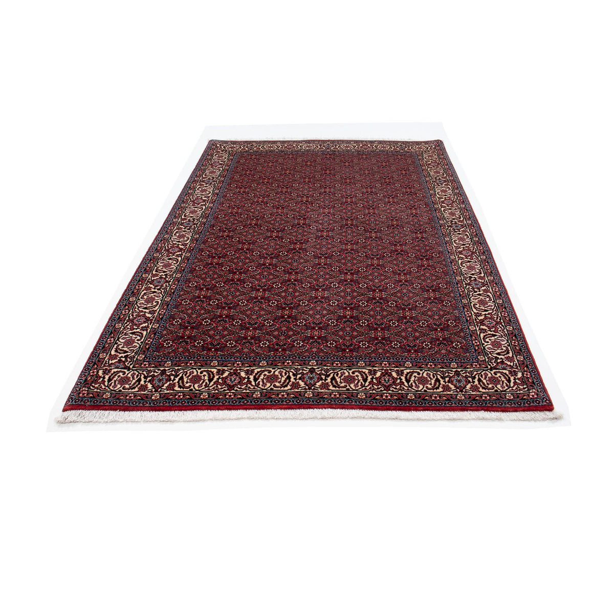 Perzisch tapijt - Bijar - 221 x 143 cm - rood