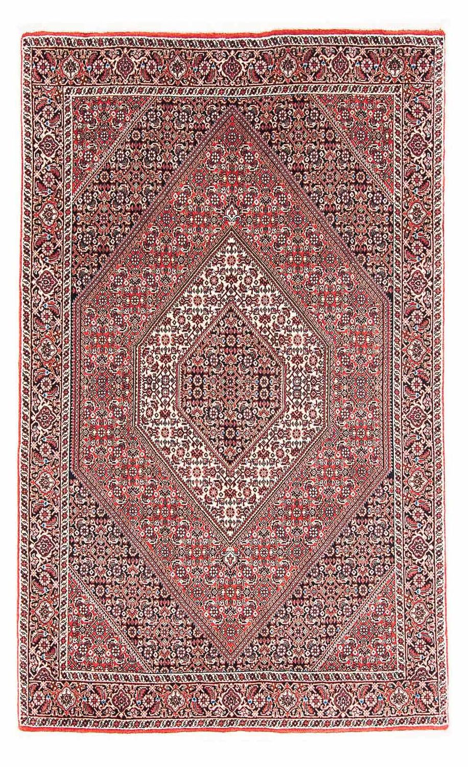 Perzisch tapijt - Bijar - 182 x 111 cm - rood