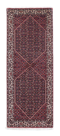 Loper Perzisch tapijt - Bijar - 190 x 73 cm - donkerblauw