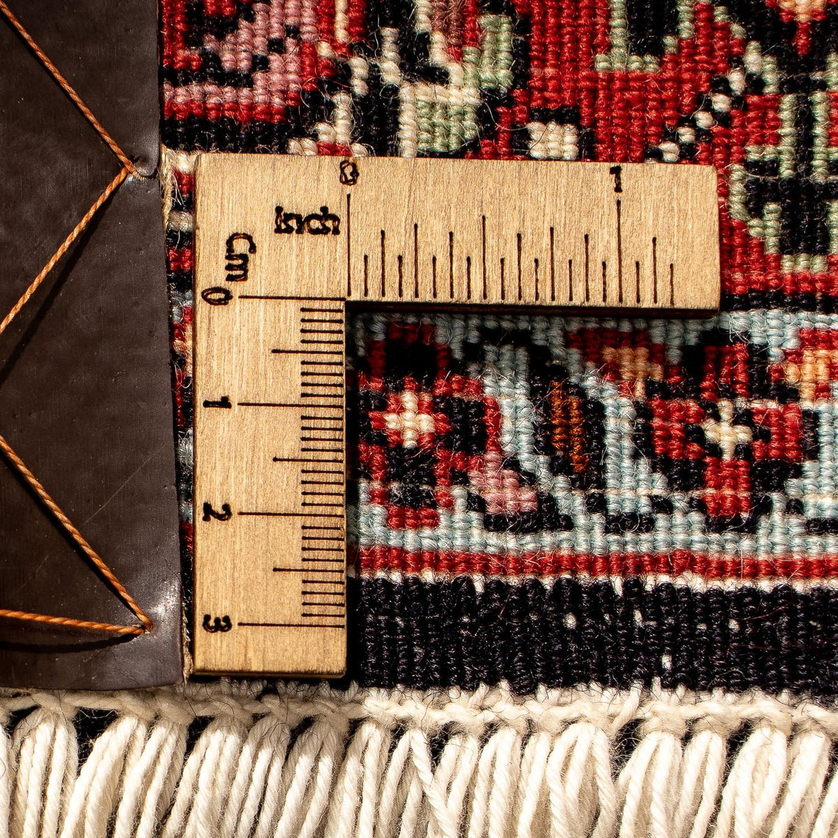 Loper Perzisch tapijt - Bijar - 308 x 81 cm - veelkleurig