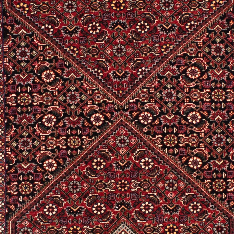 Loper Perzisch tapijt - Bijar - 202 x 76 cm - donkerrood