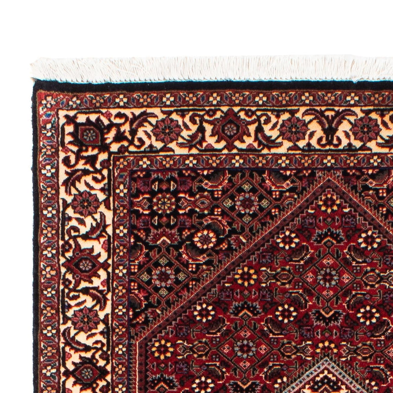 Loper Perzisch tapijt - Bijar - 202 x 76 cm - donkerrood