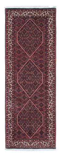 Loper Perzisch tapijt - Bijar - 213 x 74 cm - donkerblauw