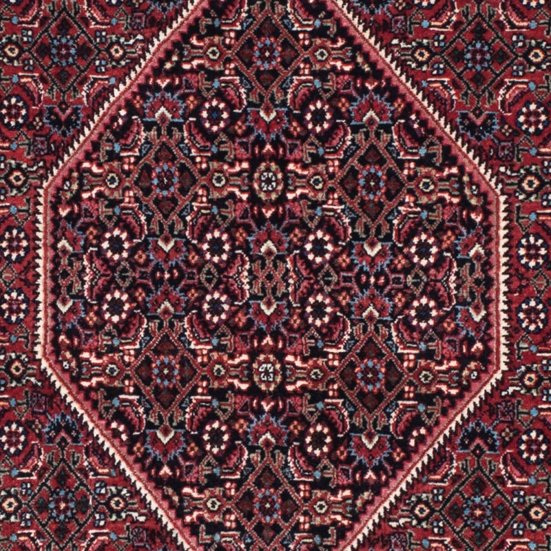 Loper Perzisch tapijt - Bijar - 213 x 74 cm - donkerblauw