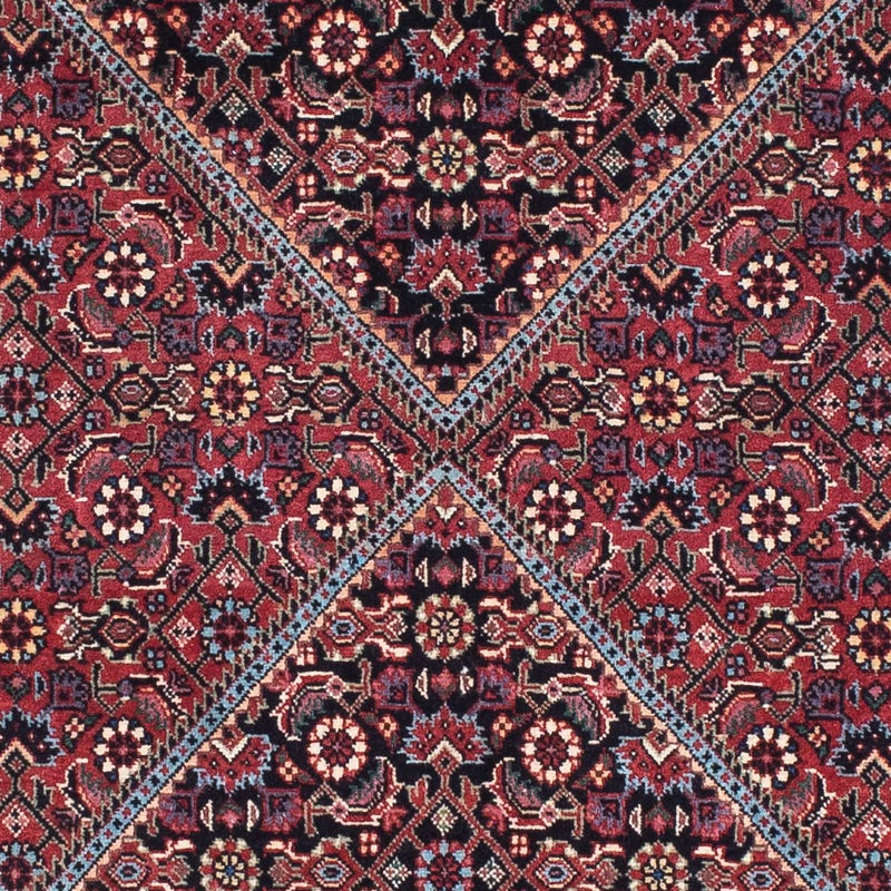 Loper Perzisch tapijt - Bijar - 211 x 75 cm - donkerblauw