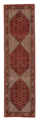Loper Perzisch tapijt - Bijar - 303 x 84 cm - veelkleurig