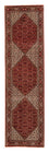 Loper Perzisch tapijt - Bijar - 303 x 84 cm - veelkleurig