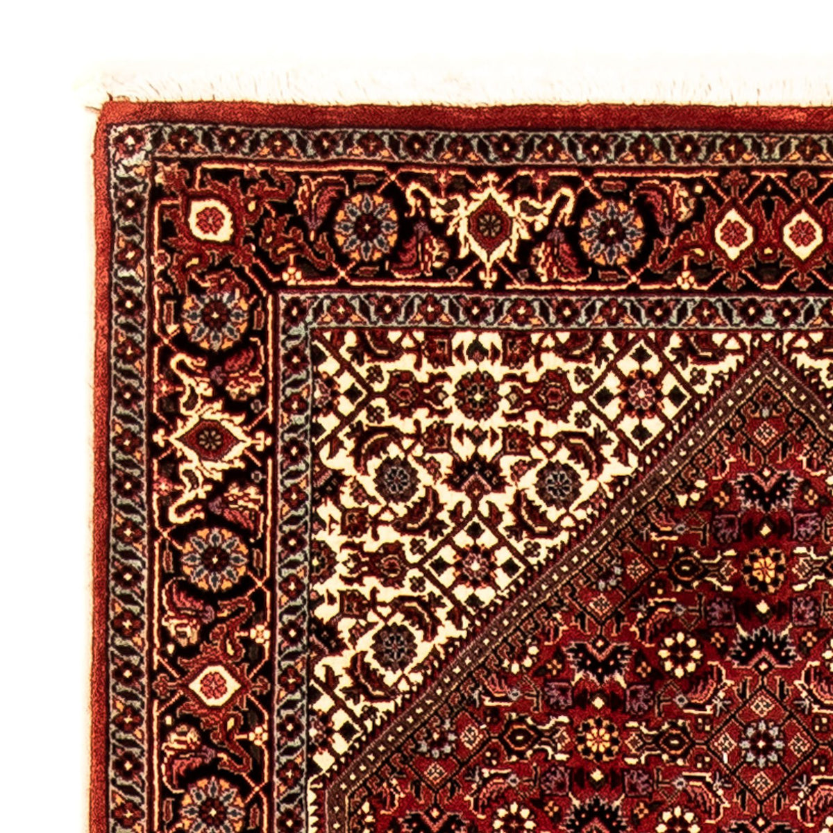 Loper Perzisch tapijt - Bijar - 303 x 84 cm - veelkleurig