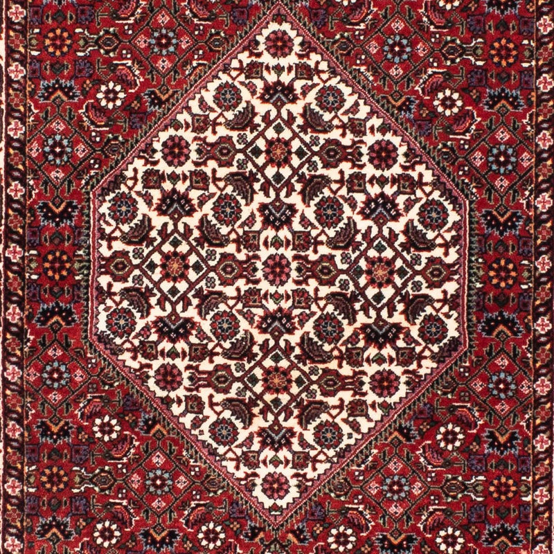 Loper Perzisch tapijt - Bijar - 202 x 73 cm - donkerrood
