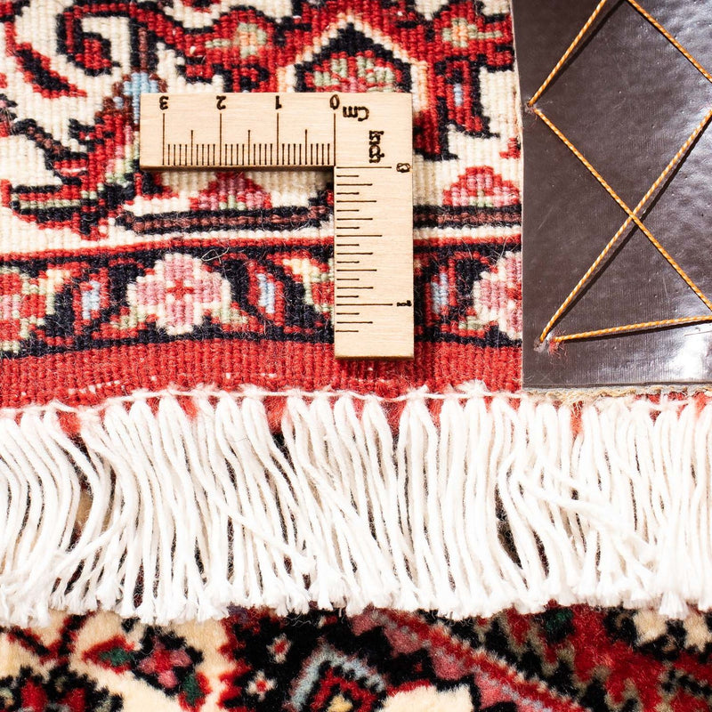 Loper Perzisch tapijt - Bijar - 202 x 73 cm - donkerrood