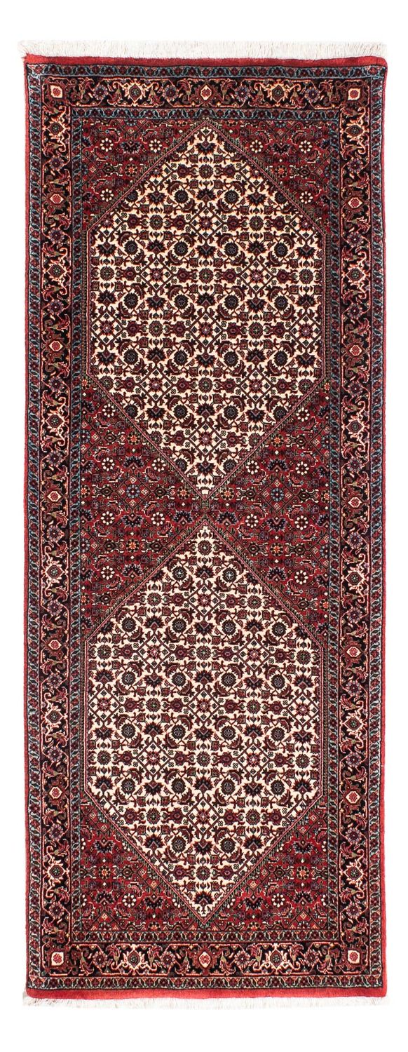 Loper Perzisch tapijt - Bijar - 188 x 73 cm - rood