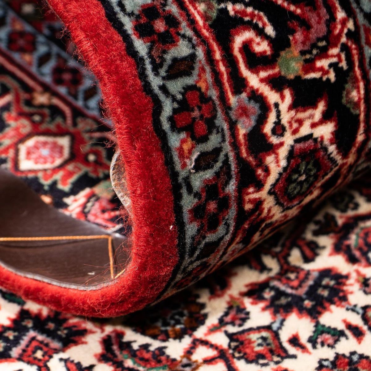 Loper Perzisch tapijt - Bijar - 188 x 73 cm - rood