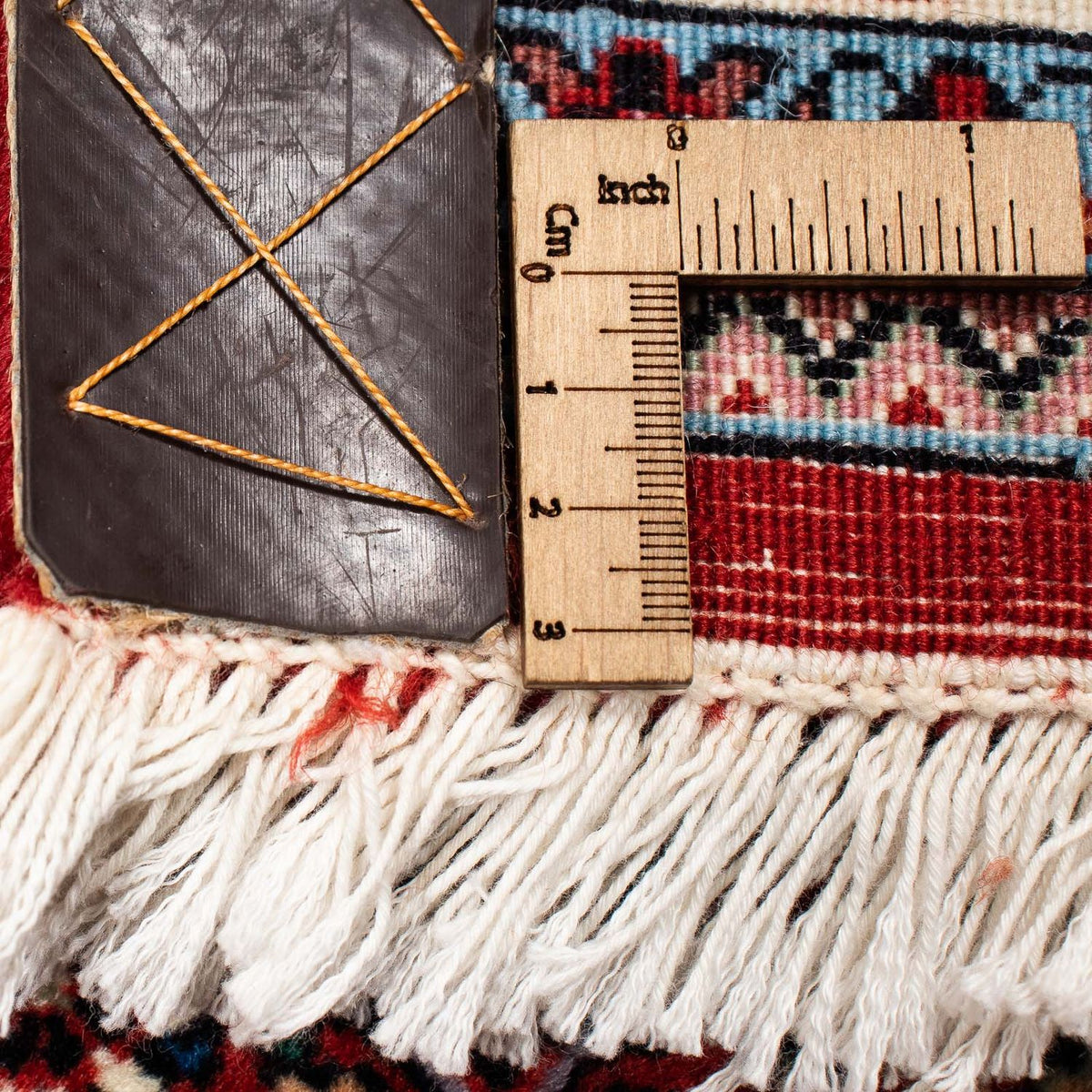 Perzisch tapijt - Bijar - 392 x 299 cm - donkerrood