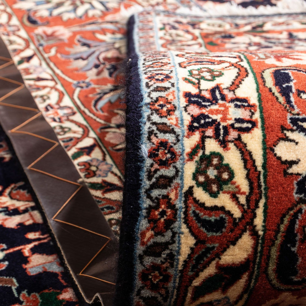 Perzisch tapijt - Bijar - Koninklijk - 343 x 248 cm - zwart