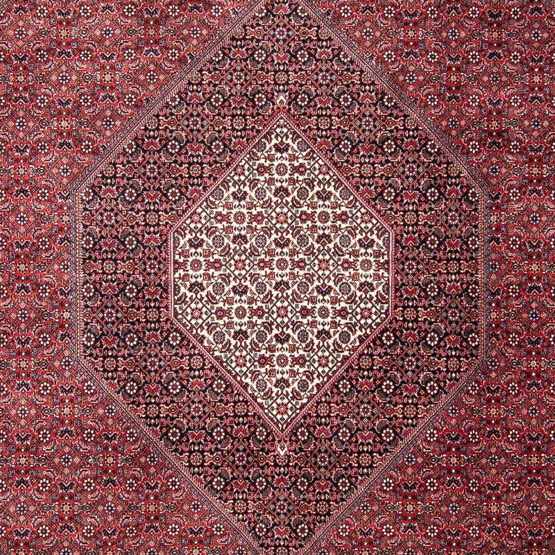 Perzisch tapijt - Bijar - 302 x 253 cm - rood