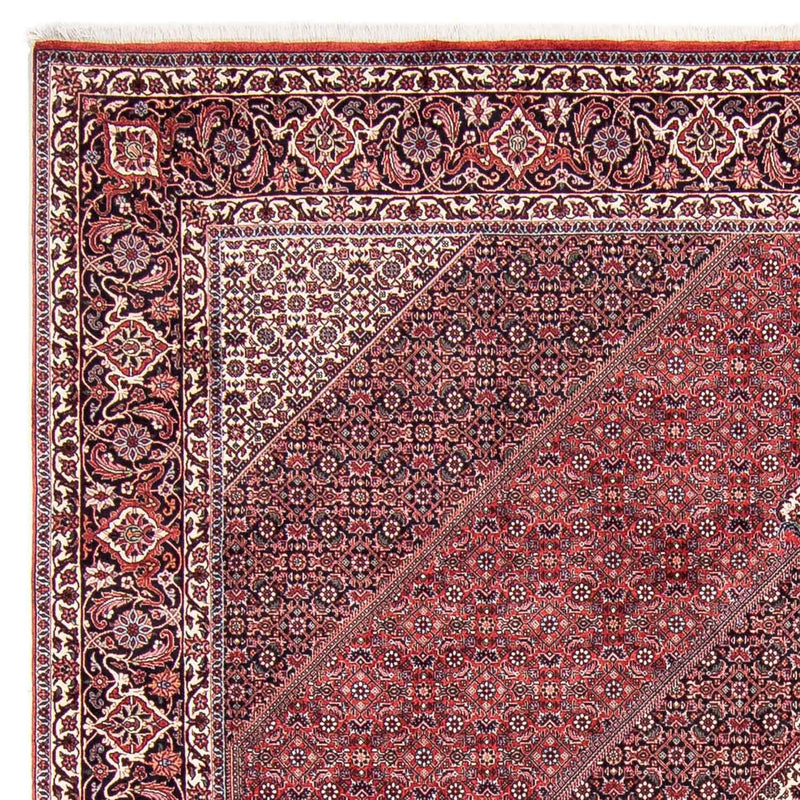 Perzisch tapijt - Bijar - 302 x 253 cm - rood