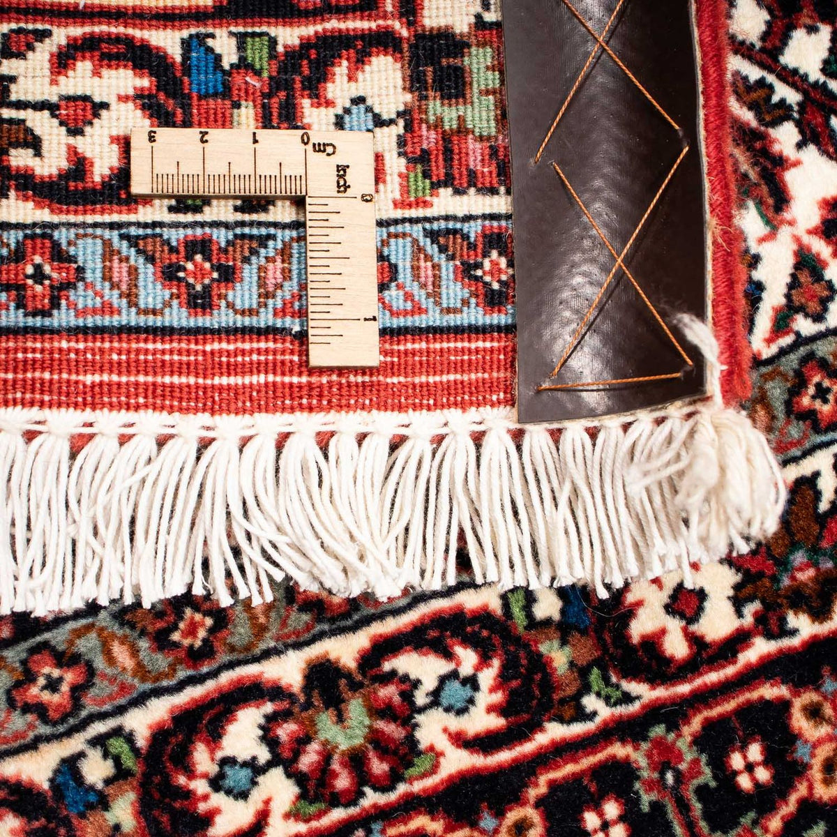 Perzisch tapijt - Bijar - 237 x 200 cm - donkerrood