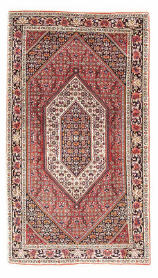 Perzisch tapijt - Bijar - 153 x 90 cm - rood