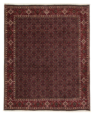 Perzisch tapijt - Bijar - 248 x 198 cm - donkerrood