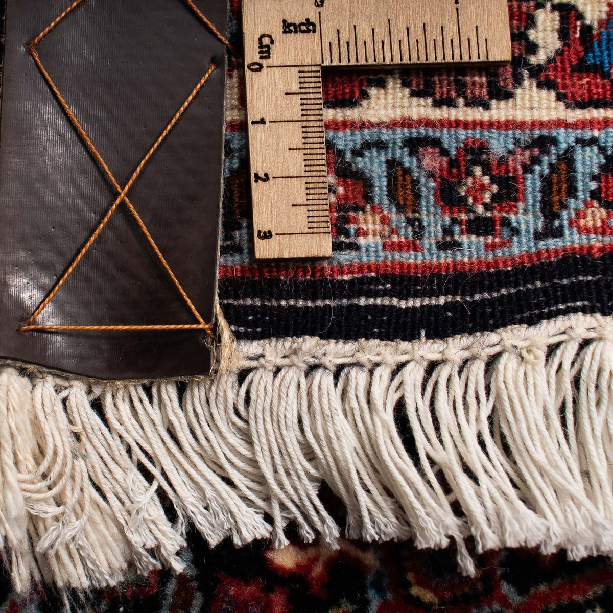 Perzisch tapijt - Bijar - 248 x 198 cm - donkerrood