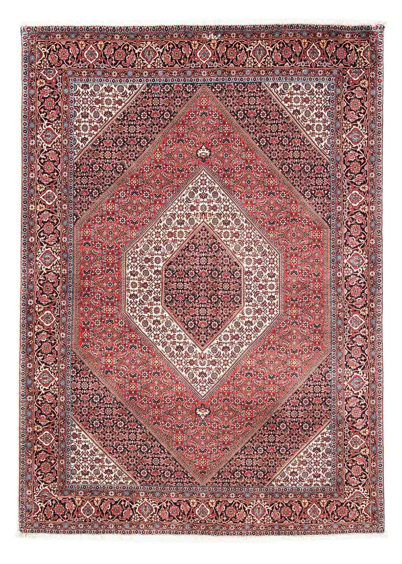 Perzisch tapijt - Bijar - 233 x 168 cm - licht rood