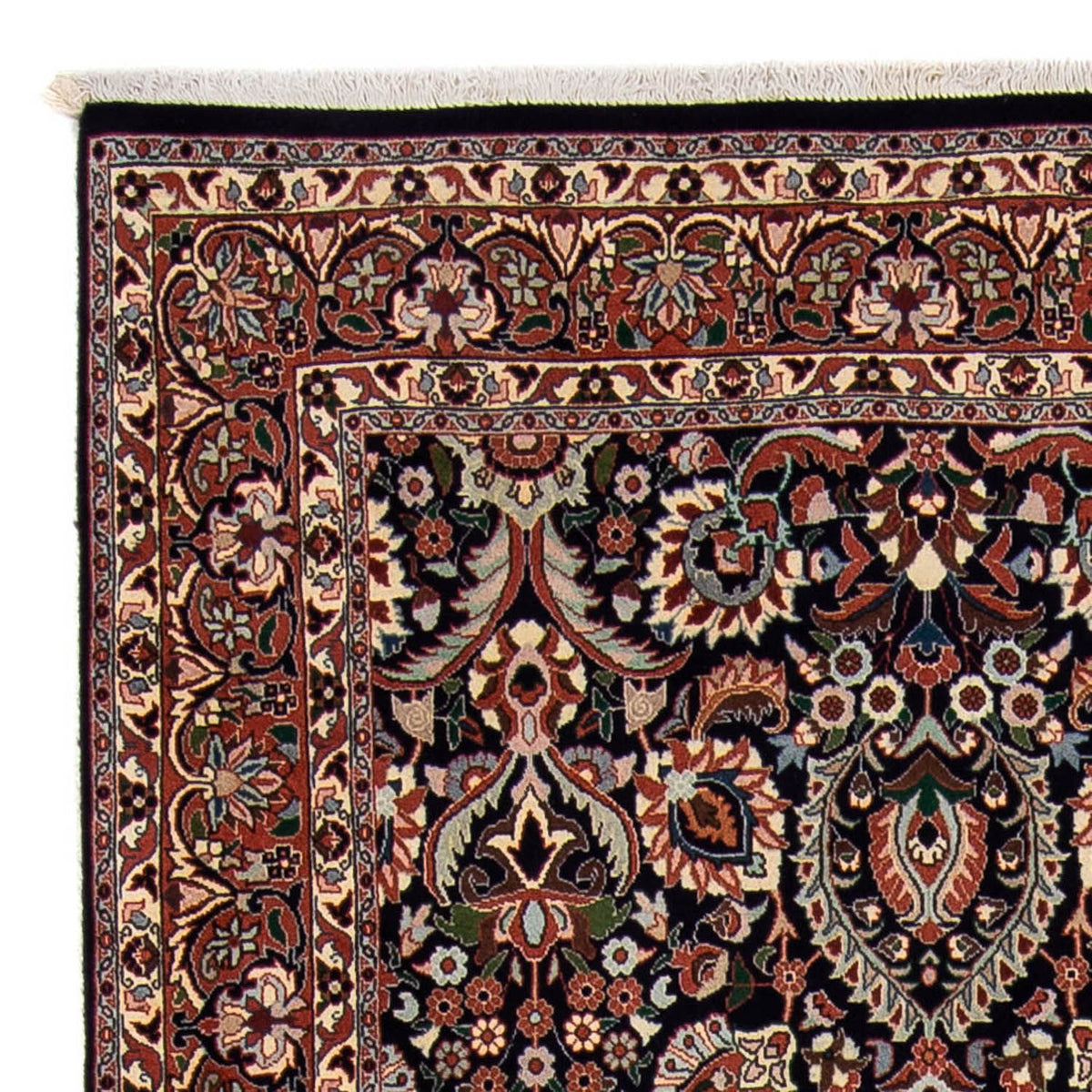 Perzisch tapijt - Bijar - 240 x 165 cm - donkerblauw