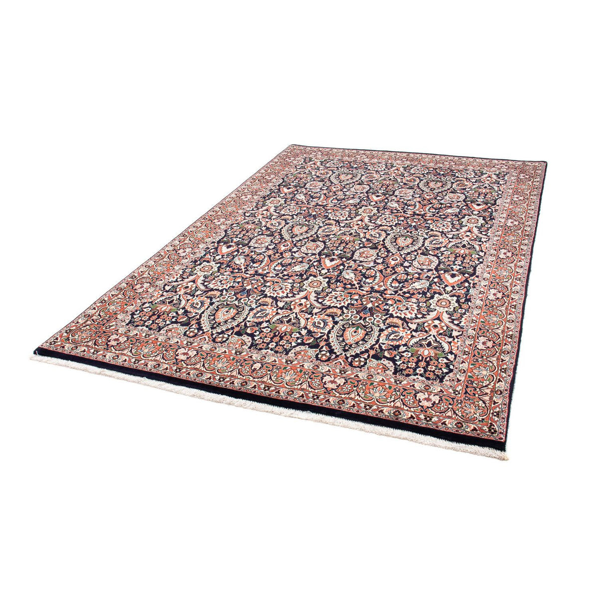 Perzisch tapijt - Bijar - 240 x 165 cm - donkerblauw