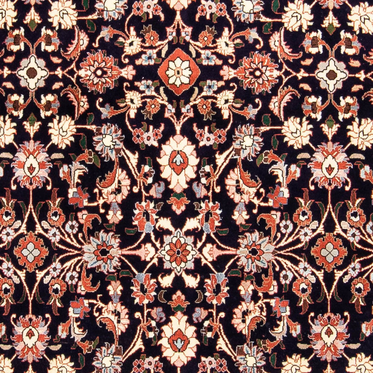 Perzisch tapijt - Bijar - 245 x 151 cm - donkerblauw