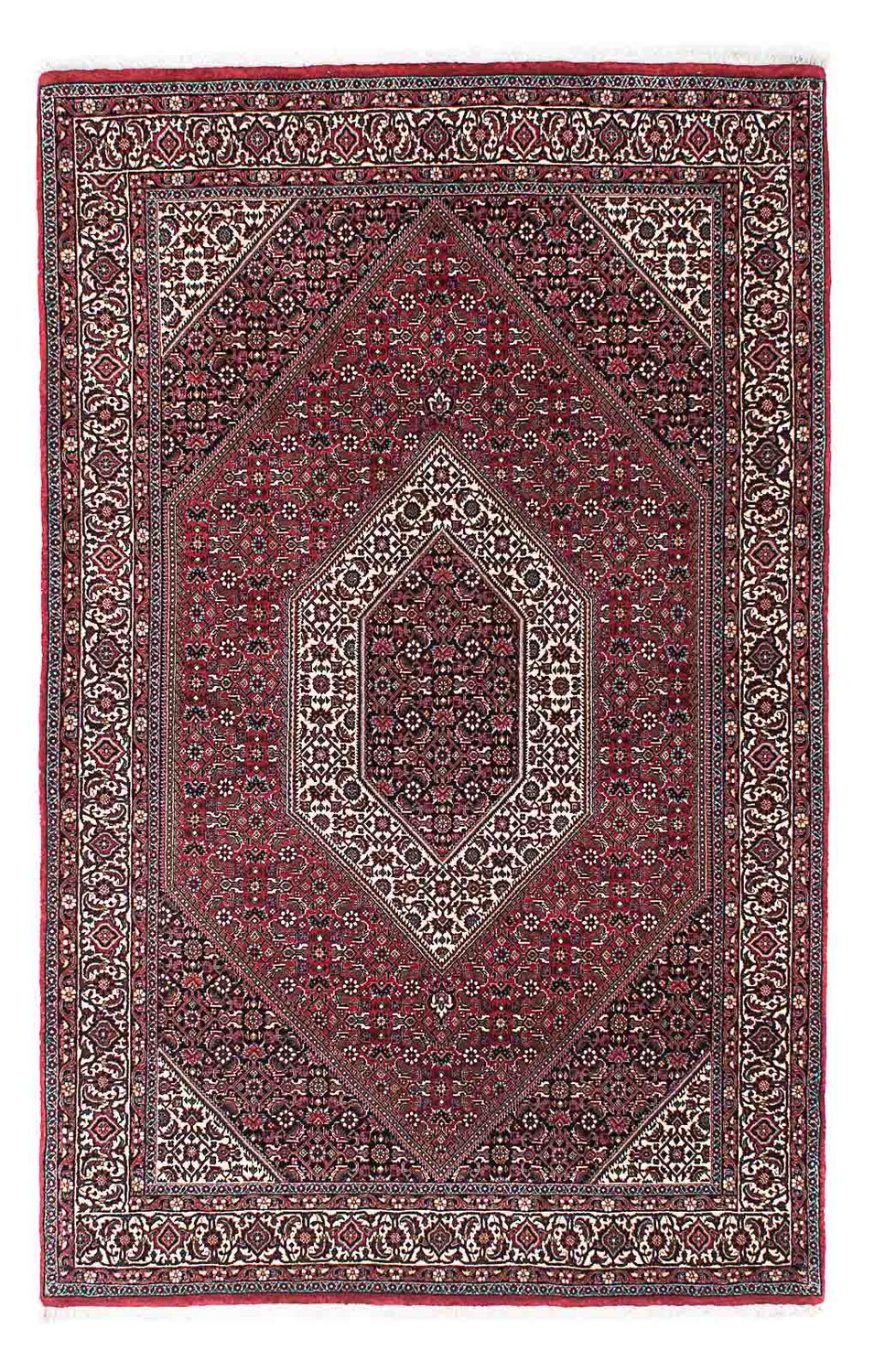Perzisch tapijt - Bijar - 211 x 136 cm - rood