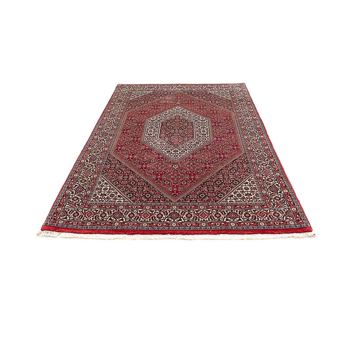Perzisch tapijt - Bijar - 211 x 136 cm - rood