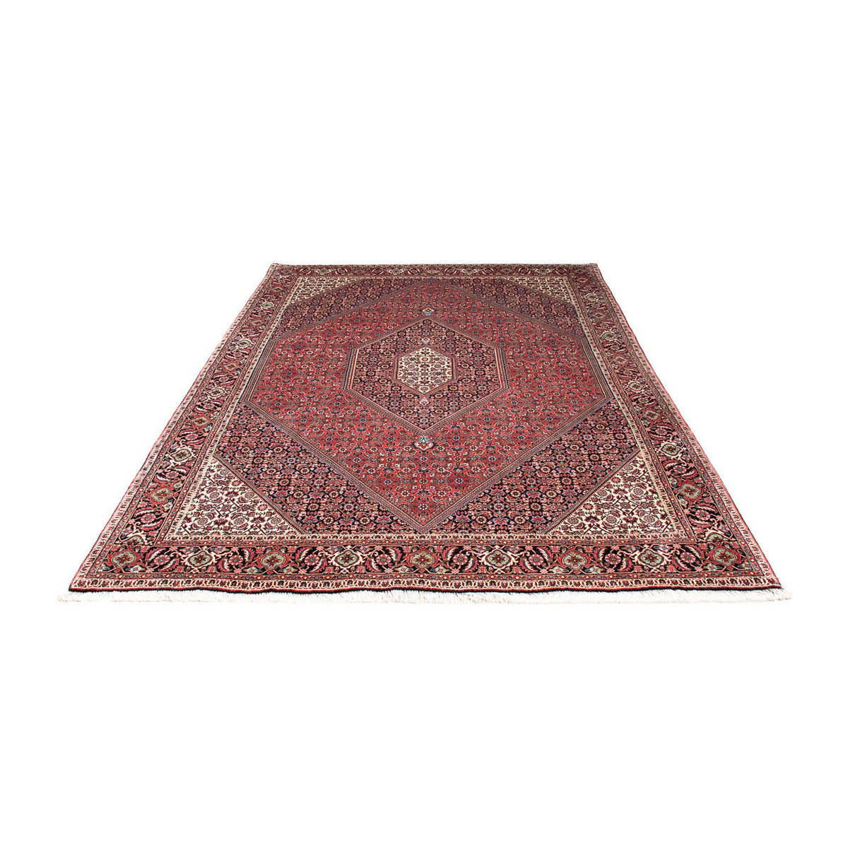 Perzisch tapijt - Bijar - 235 x 171 cm - licht rood