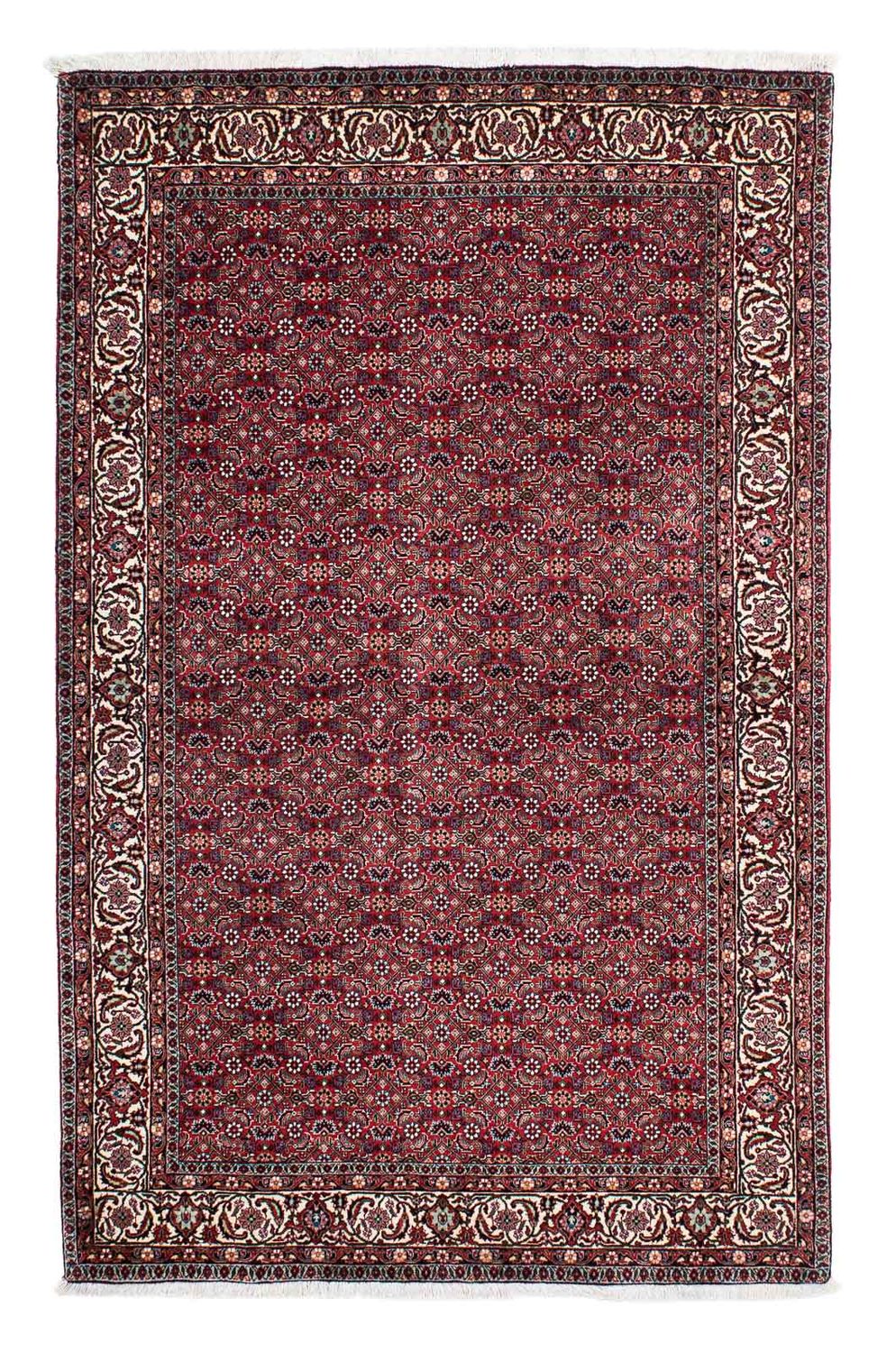 Perzisch tapijt - Bijar - 214 x 131 cm - rood