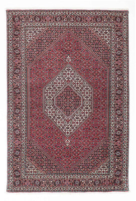 Perzisch tapijt - Bijar - 200 x 133 cm - licht rood