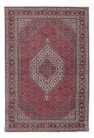 Perzisch tapijt - Bijar - 200 x 133 cm - licht rood