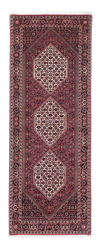 Loper Perzisch tapijt - Bijar - 207 x 75 cm - rood