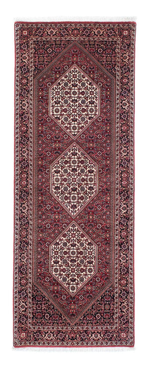 Loper Perzisch tapijt - Bijar - 207 x 75 cm - rood