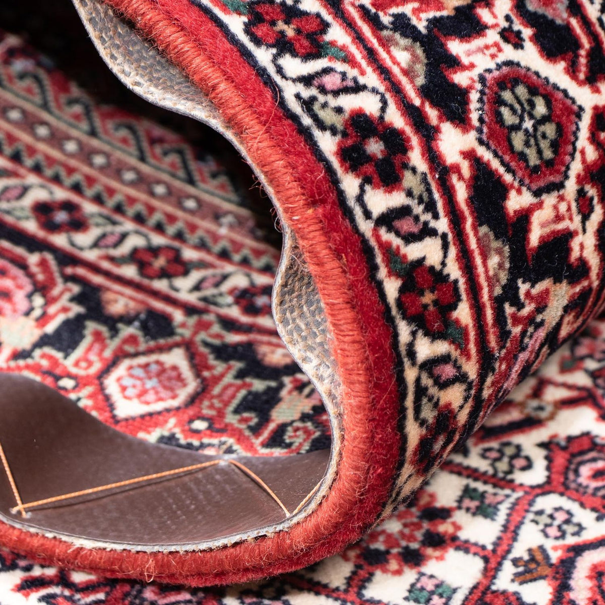 Loper Perzisch tapijt - Bijar - 207 x 75 cm - rood