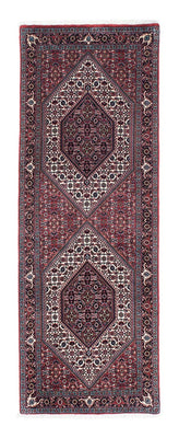 Loper Perzisch tapijt - Bijar - 201 x 74 cm - rood