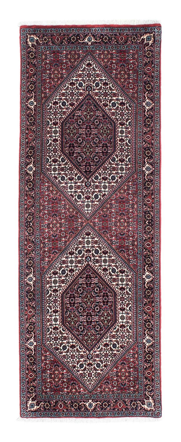 Loper Perzisch tapijt - Bijar - 201 x 74 cm - rood