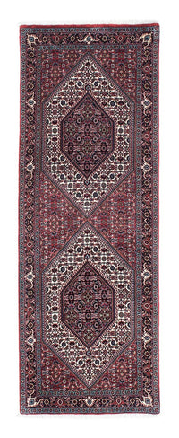 Loper Perzisch tapijt - Bijar - 201 x 74 cm - rood