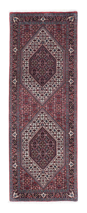 Loper Perzisch tapijt - Bijar - 201 x 74 cm - rood