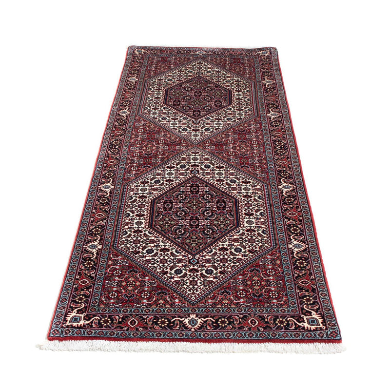 Loper Perzisch tapijt - Bijar - 201 x 74 cm - rood