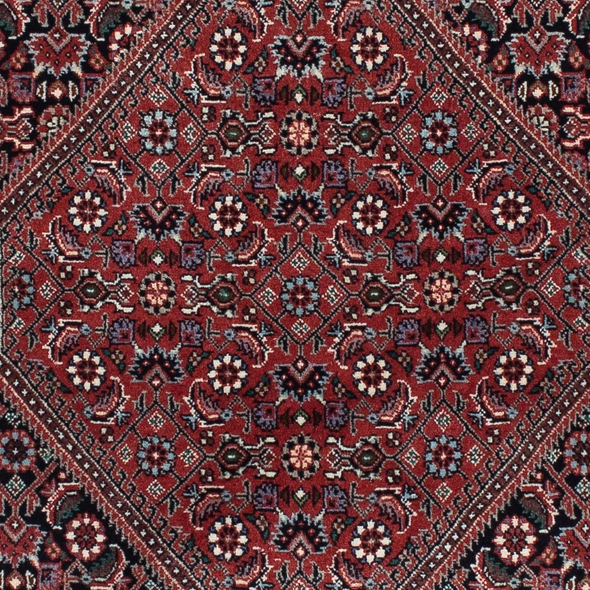 Loper Perzisch tapijt - Bijar - 217 x 73 cm - donkerblauw