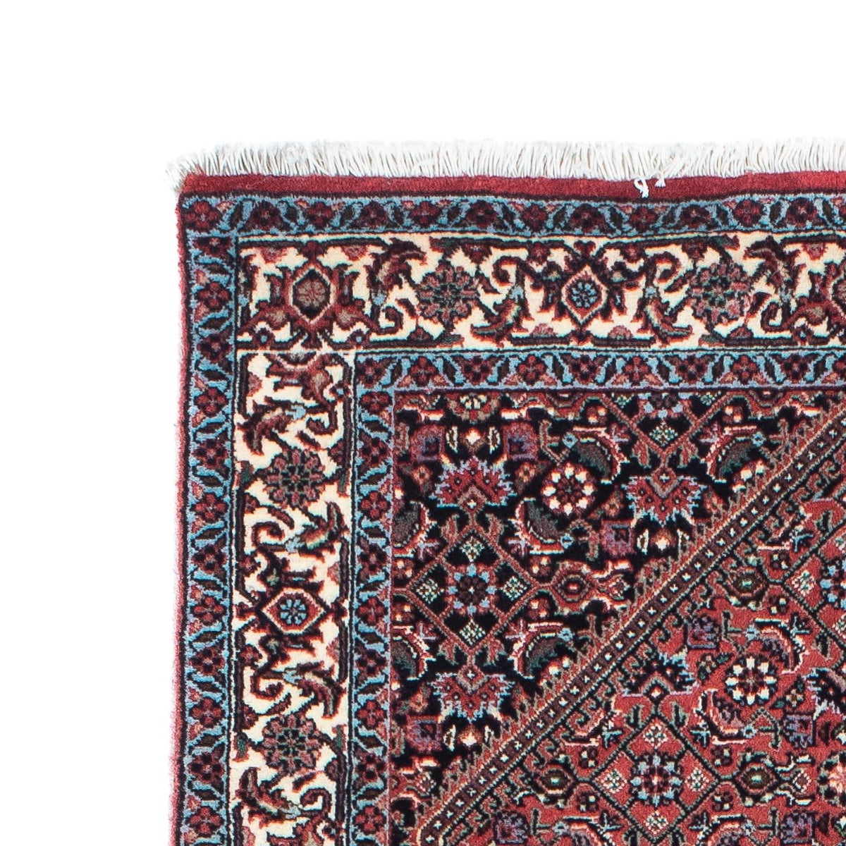 Loper Perzisch tapijt - Bijar - 217 x 73 cm - donkerblauw