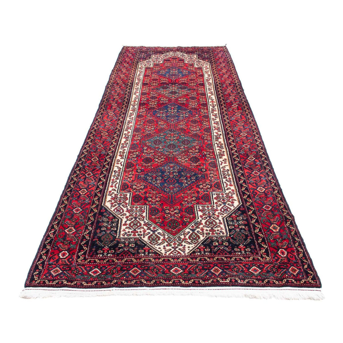 Loper Perzisch tapijt - Klassiek - 352 x 114 cm - rood