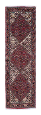 Loper Perzisch tapijt - Bijar - 290 x 83 cm - rood
