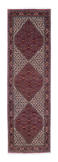 Loper Perzisch tapijt - Bijar - 290 x 83 cm - rood