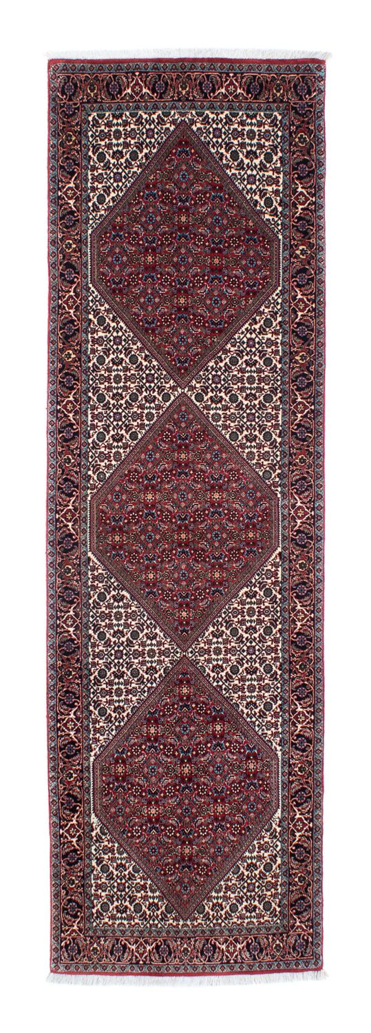 Loper Perzisch tapijt - Bijar - 290 x 83 cm - rood
