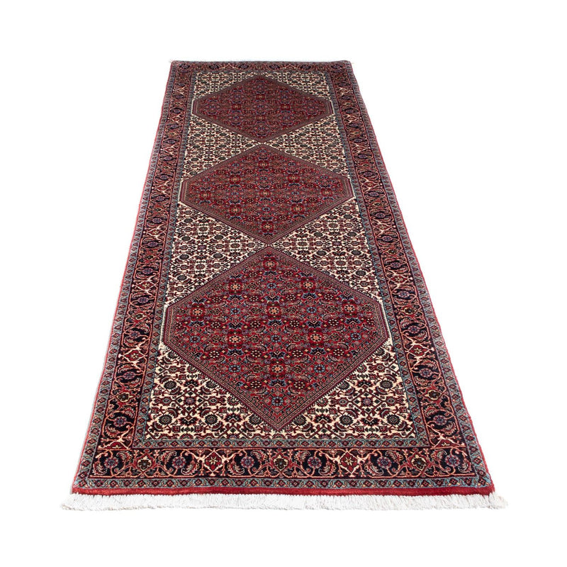 Loper Perzisch tapijt - Bijar - 290 x 83 cm - rood