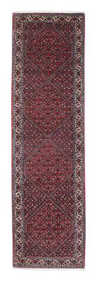 Loper Perzisch tapijt - Bijar - 310 x 80 cm - rood